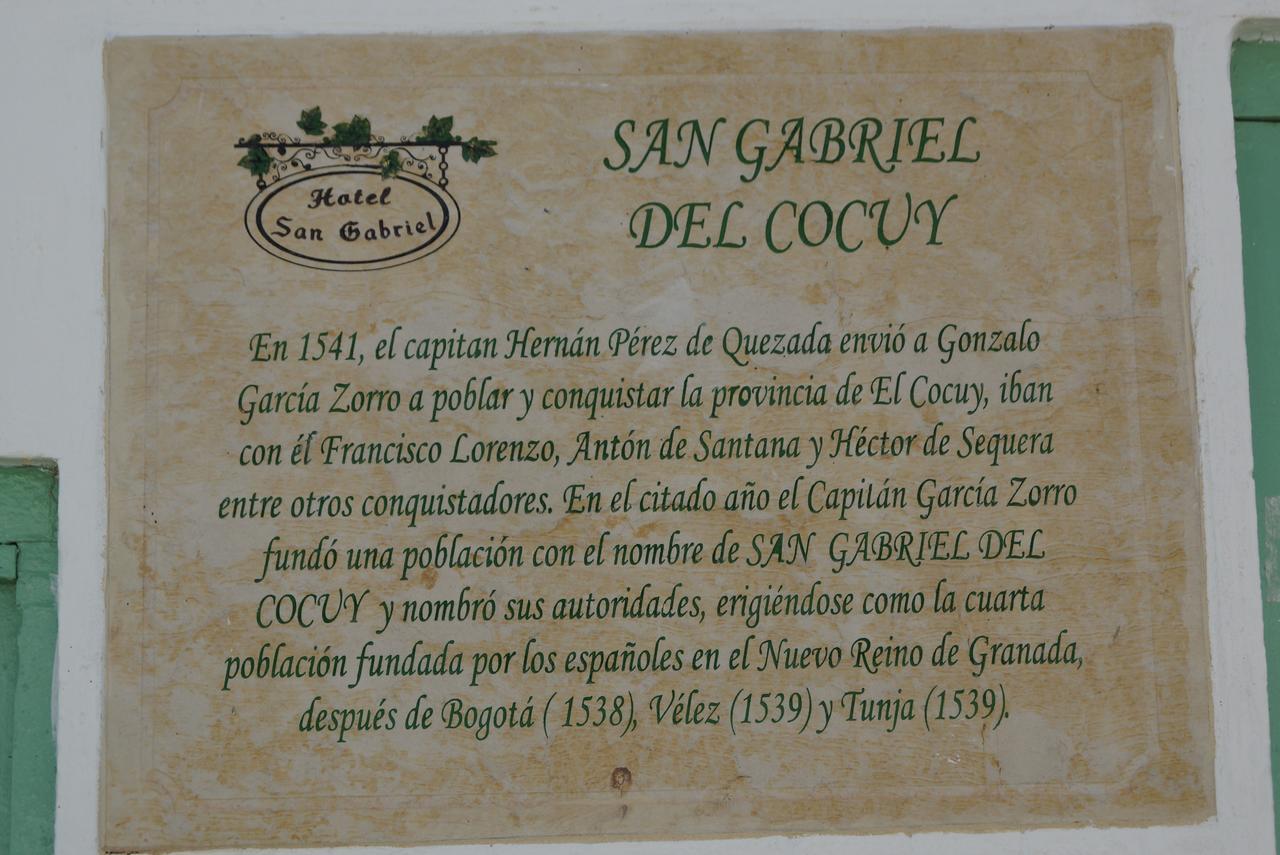 Hotel San Gabriel El Cocuy Exterior foto